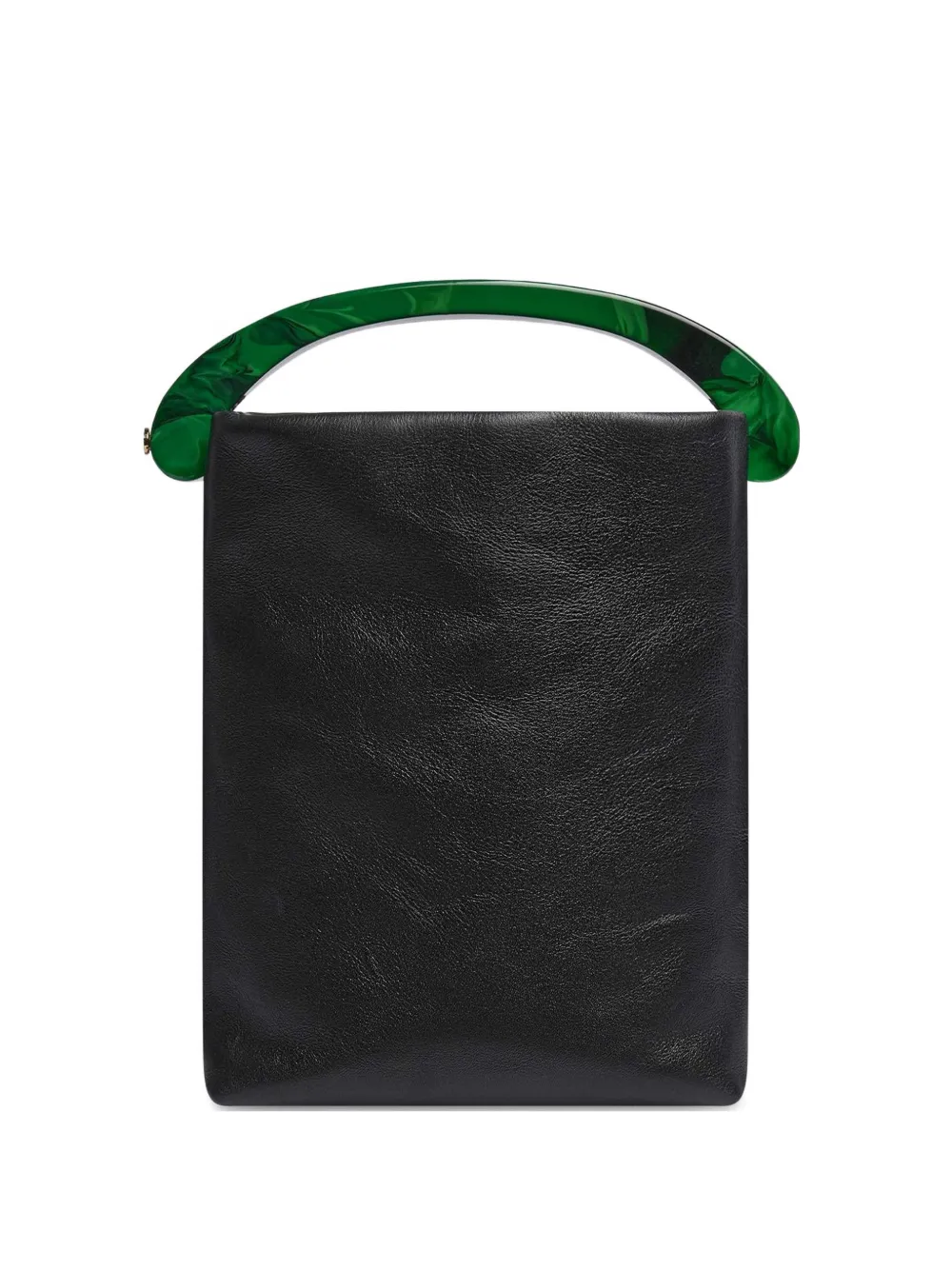 DRIES VAN NOTEN Borsa tote micro in pelle - Nero