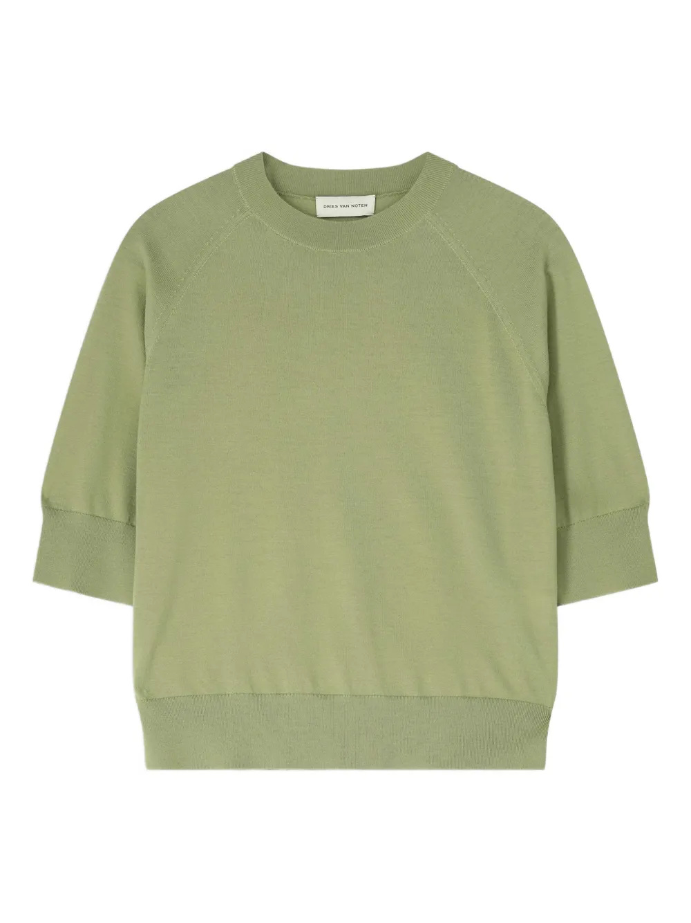 DRIES VAN NOTEN Maglione in lana merino - Verde