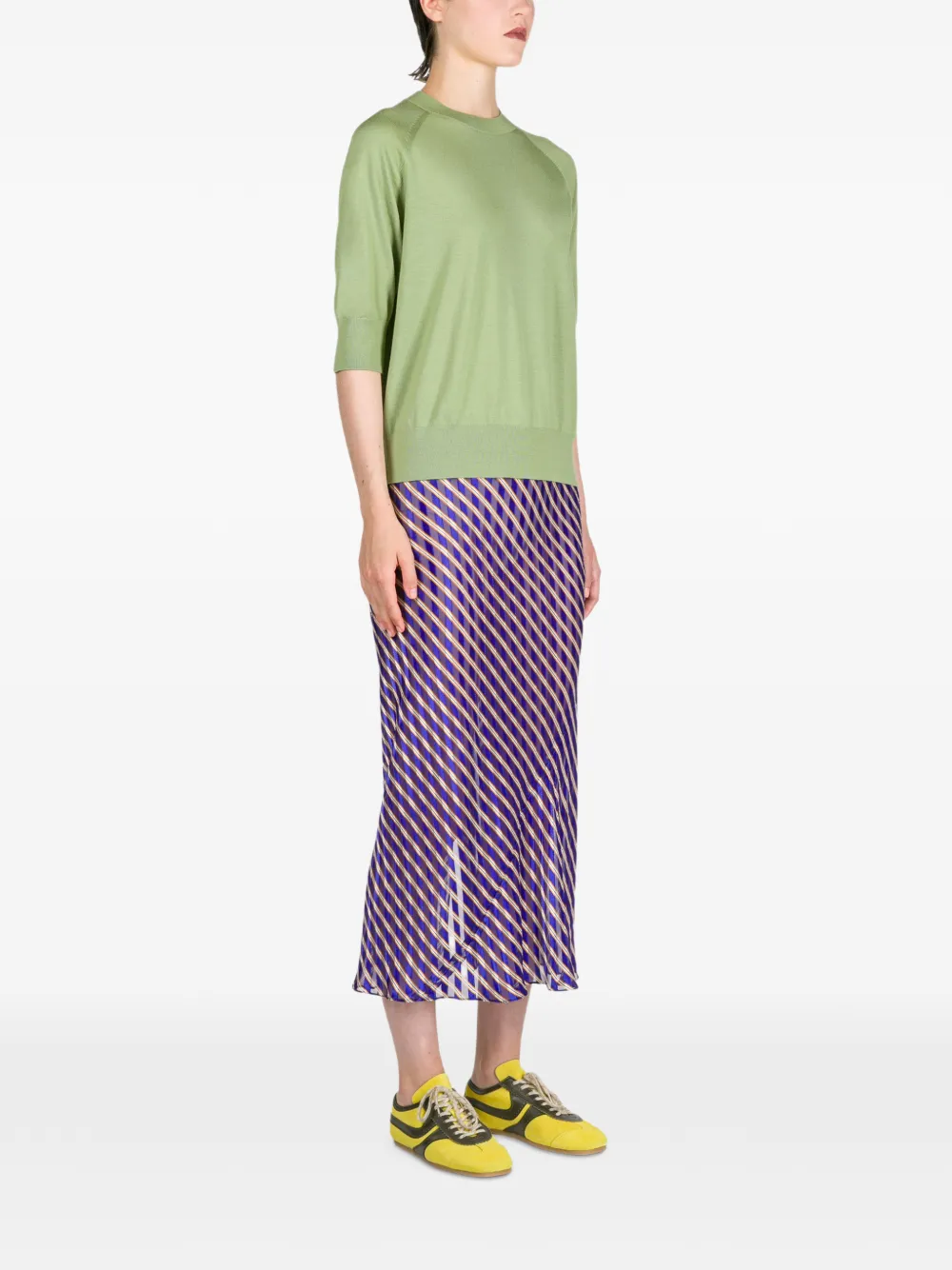  Dries Van Noten Merino Sweater - Green 
