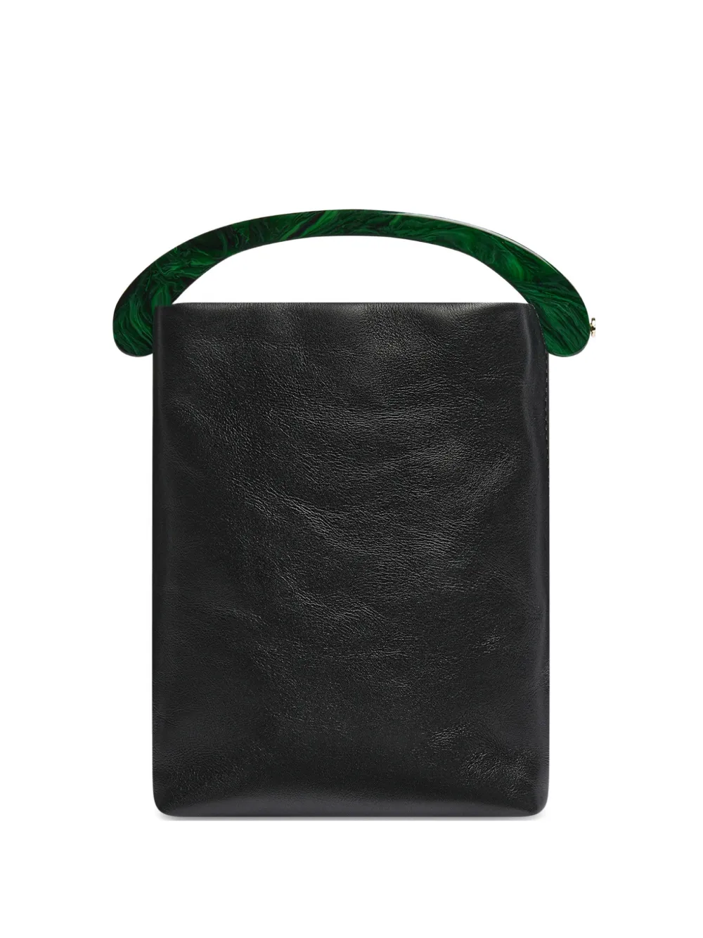 DRIES VAN NOTEN Borsa tote micro in pelle - Nero