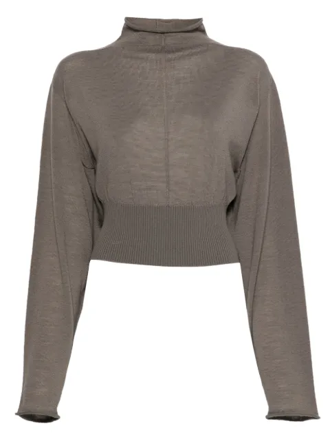 Rick Owens Con high-neck top