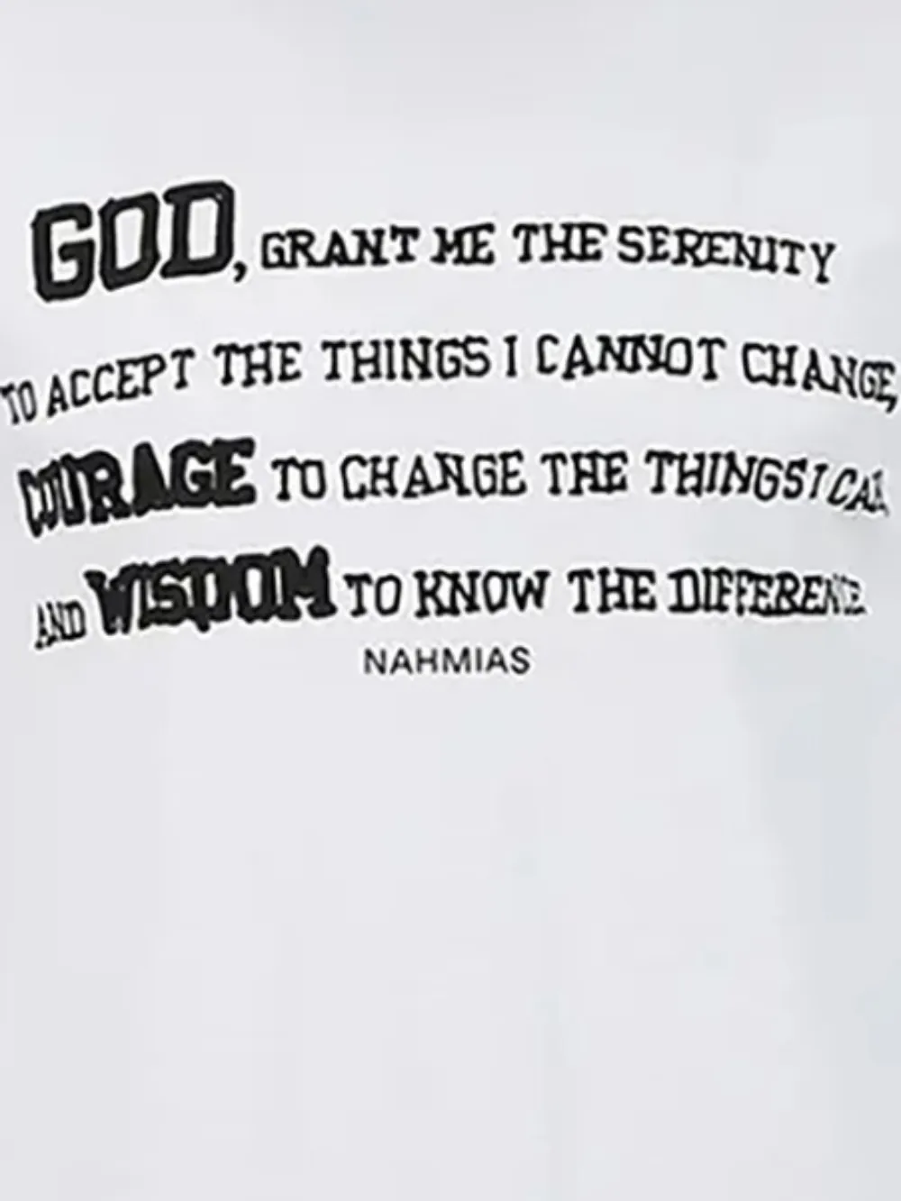 Nahmias Serenity cotton T-shirt - Wit