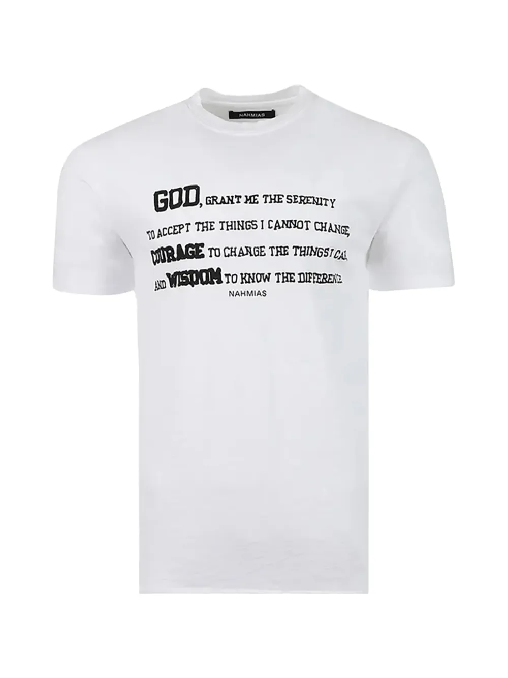 Nahmias Serenity cotton T-shirt - Bianco