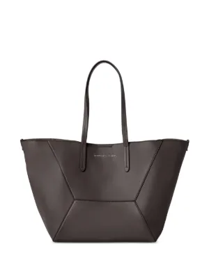 Brunello Cucinelli BC Duo Leather Tote Bag | Brown | FARFETCH