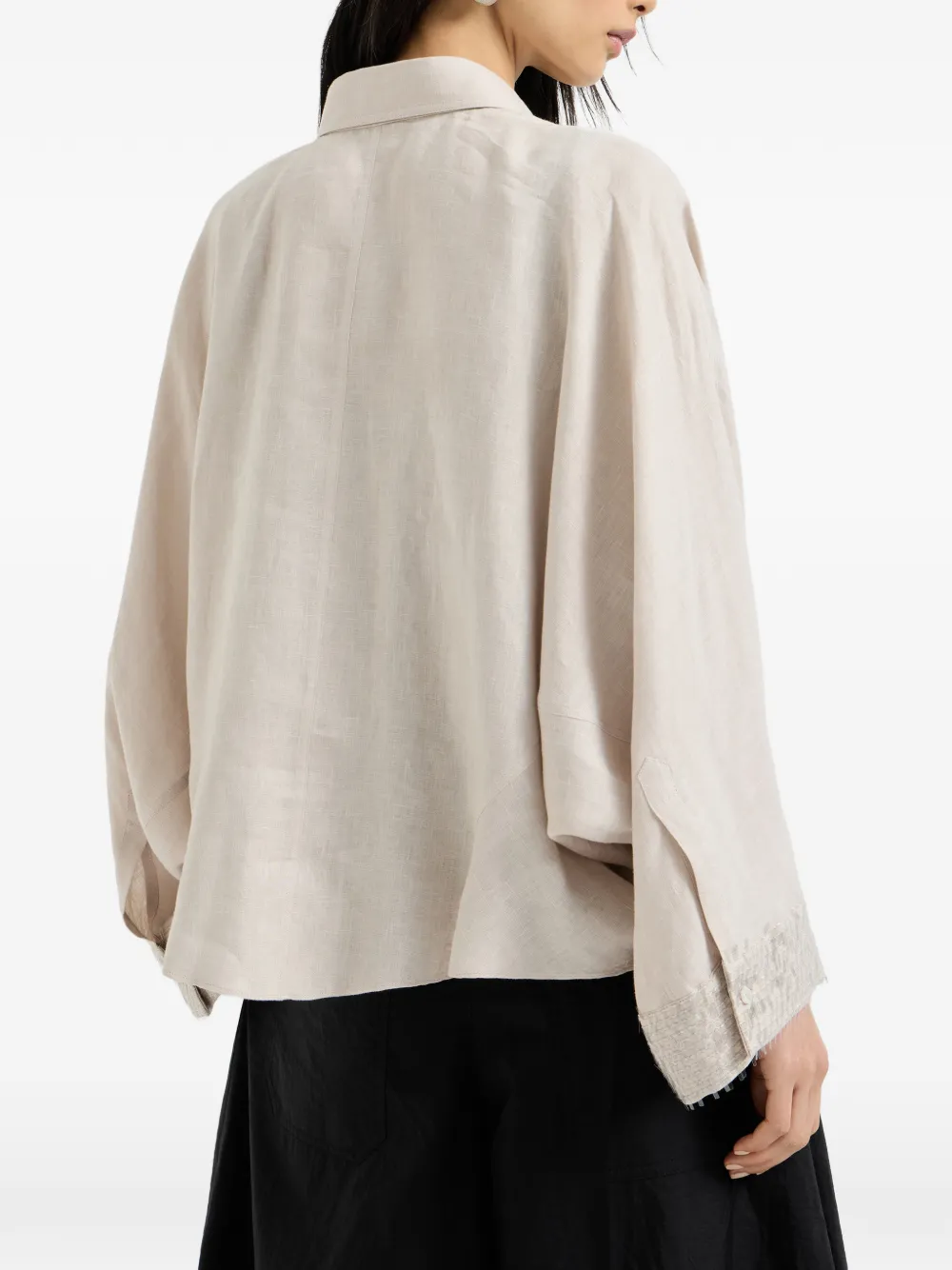 Brunello Cucinelli Linnen blouse Beige