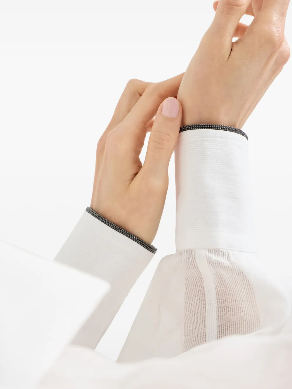 Sheer Long-Sleeve Shirt
