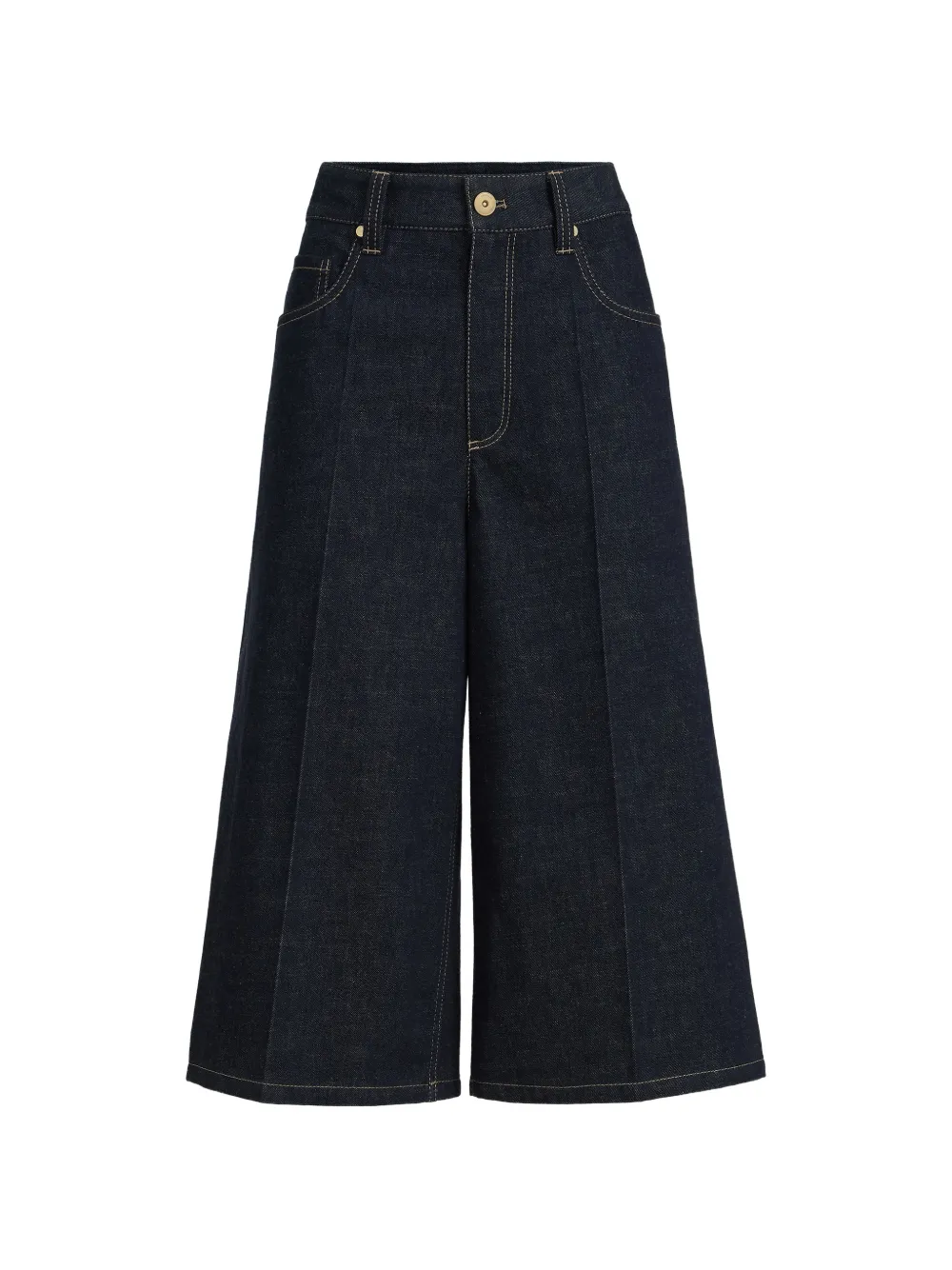 Brunello Cucinelli belt-loops shorts - Blu