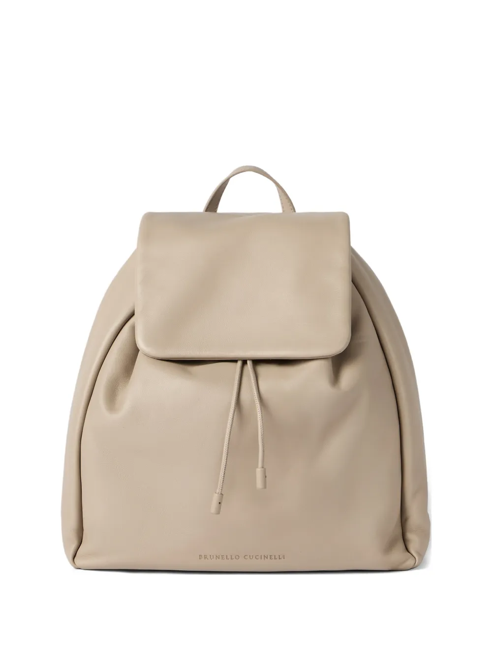 Brunello Cucinelli Zaino Mellow City - Toni neutri