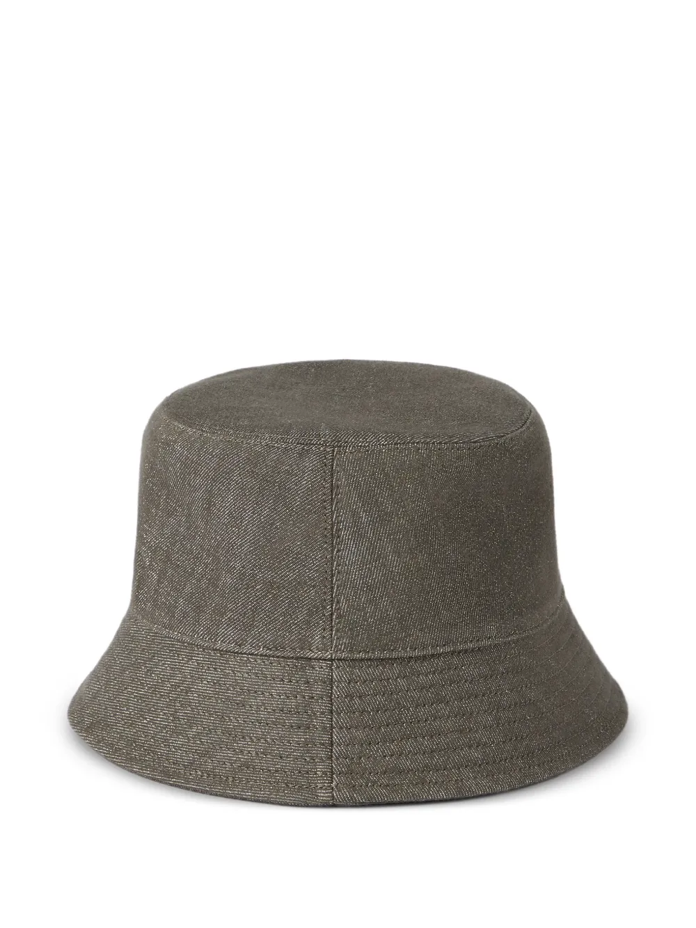  Brunello Cucinelli Monili Denim Bucket Hat - Grey 