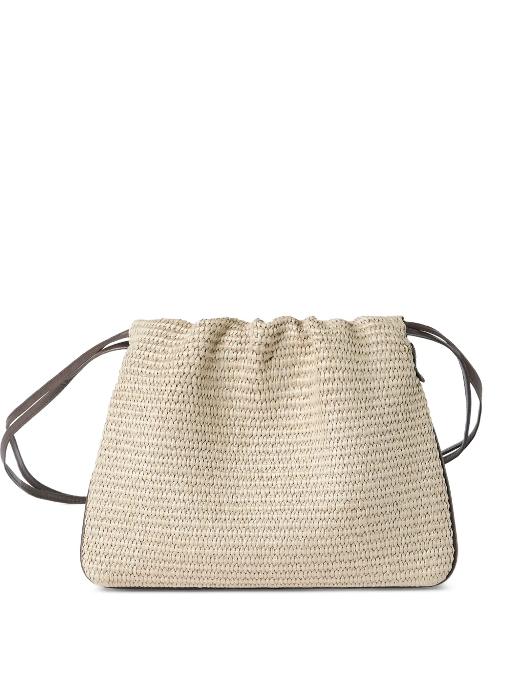 Brunello Cucinelli BC Duo precious net pouch bag - Toni neutri