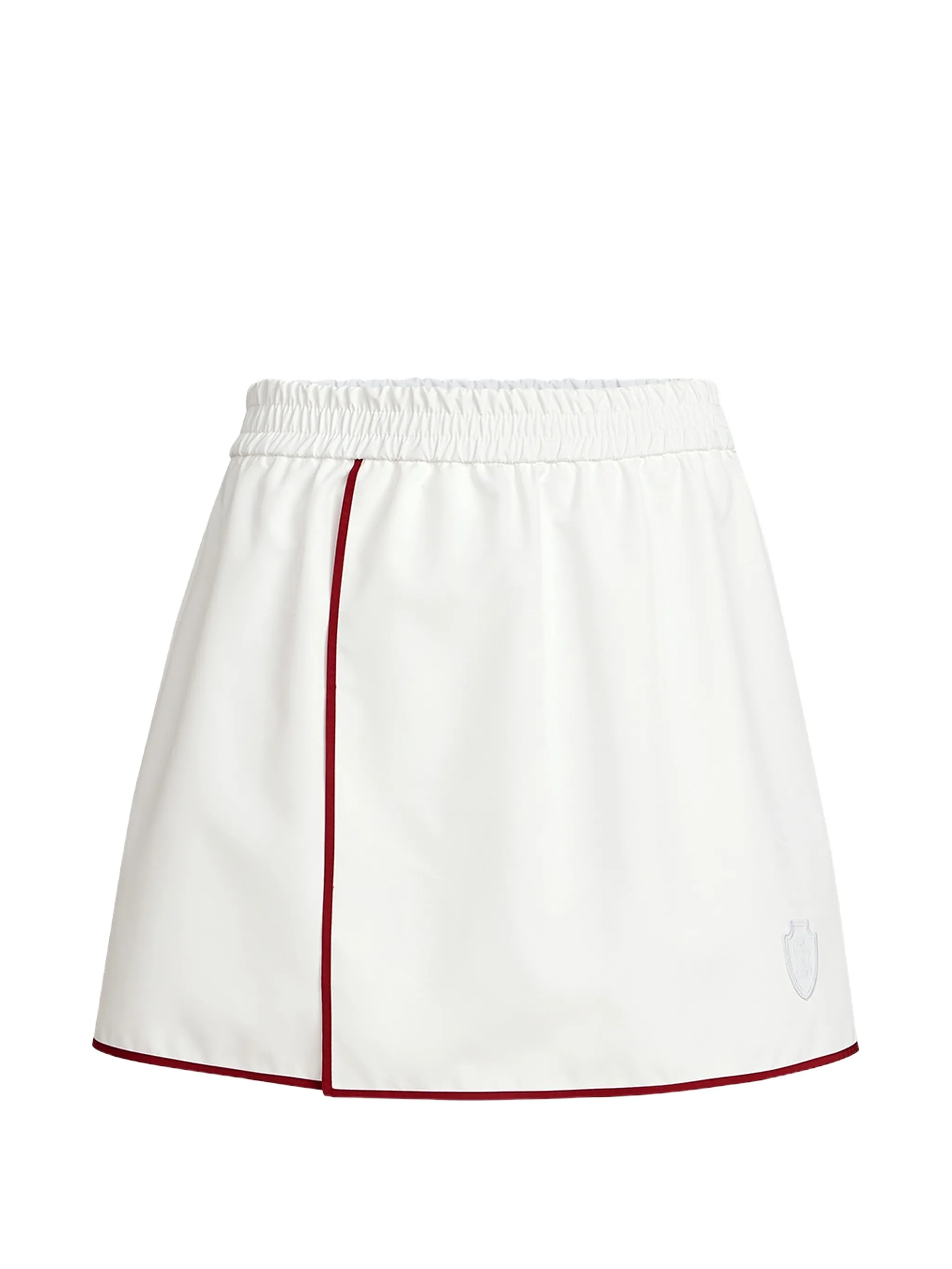 Brunello Cucinelli nylon mini skirt with logo
