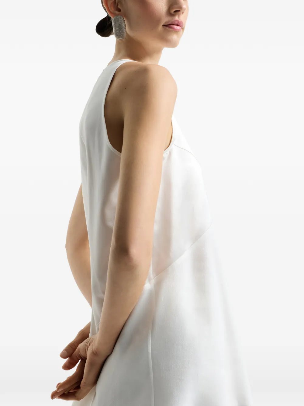 Brunello Cucinelli Top met V-hals Wit