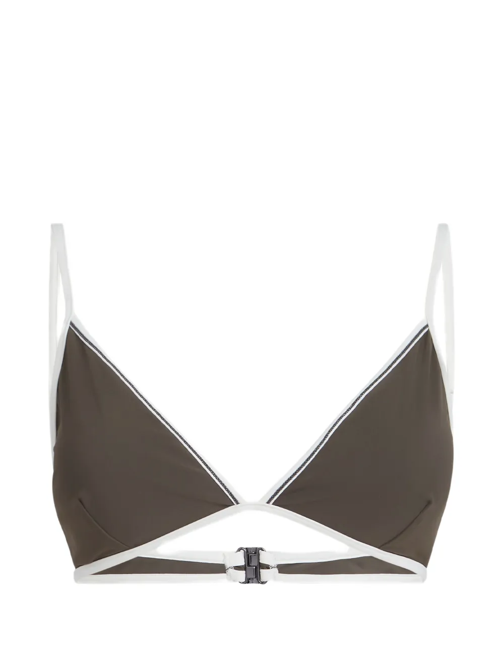 Brunello Cucinelli Top bikini Monili - Marrone