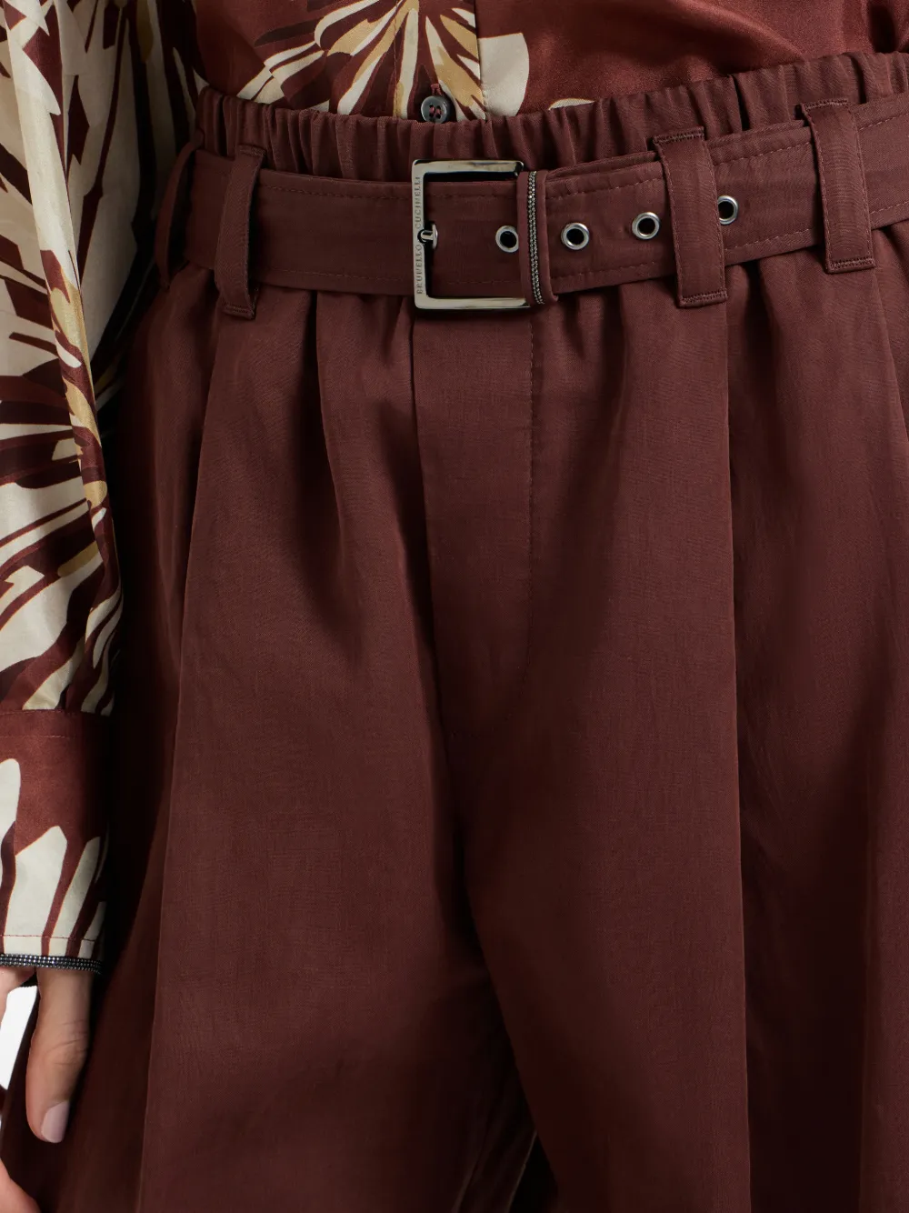 Belted Palazzo Pants