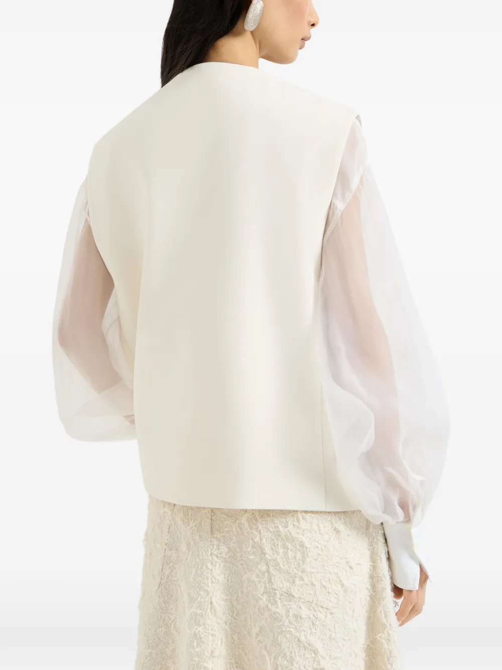 Brunello Cucinelli Spencer Beige