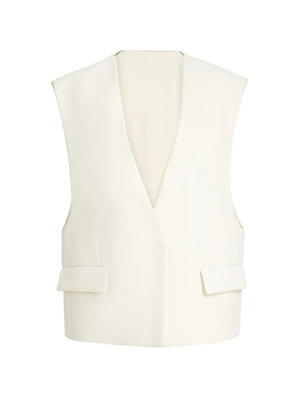 Brunello Cucinelli sleeveless vest - Toni neutri