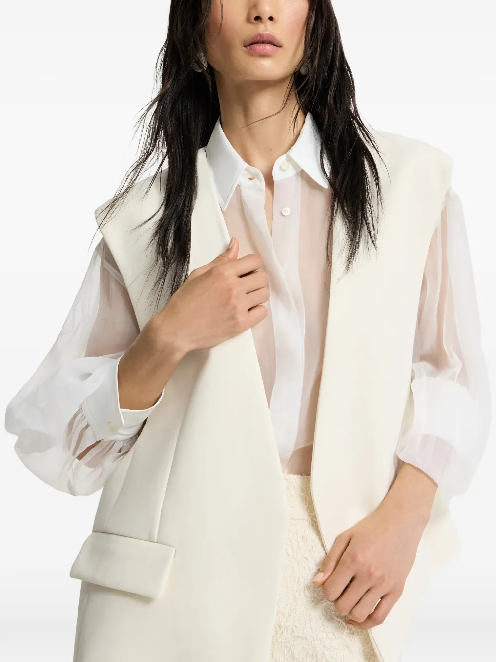 Brunello Cucinelli Spencer Beige