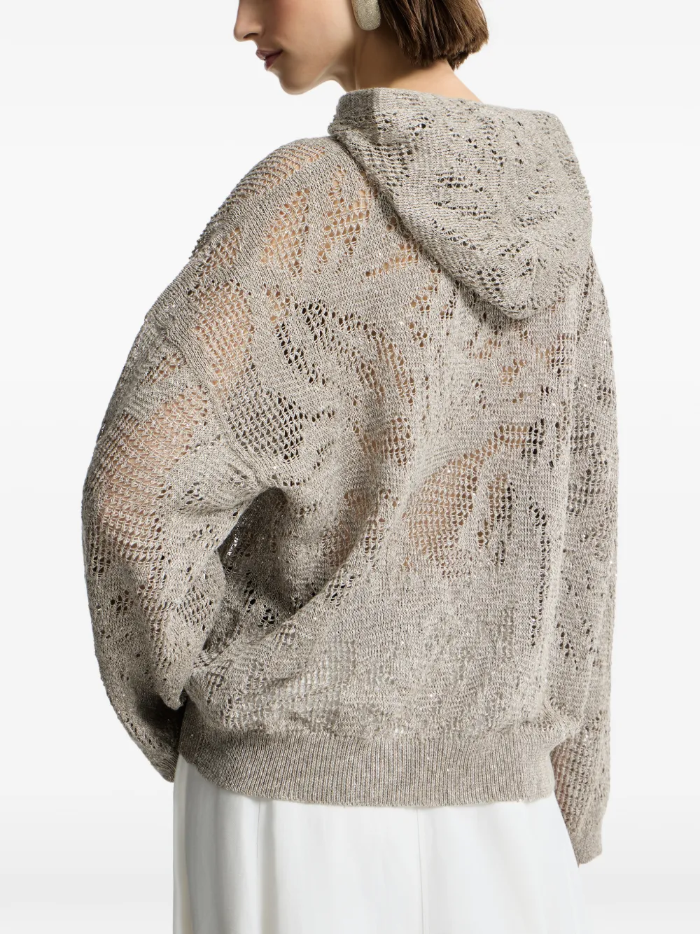 Brunello Cucinelli Trui met lange mouwen Beige