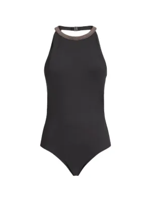 TWINSET Maiô Com Tachas | Preto | FARFETCH BR