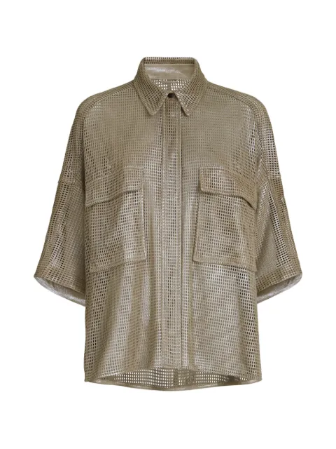 Brunello Cucinelli short-sleeves shirt