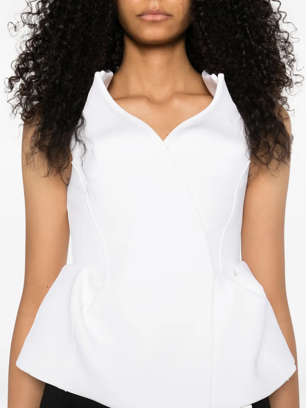 KHAITE Verone top Wit