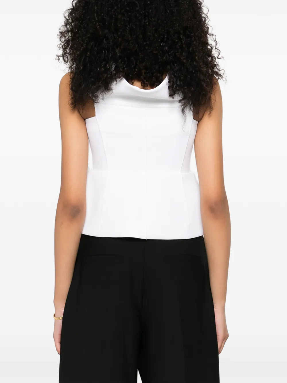 KHAITE Verone top Wit
