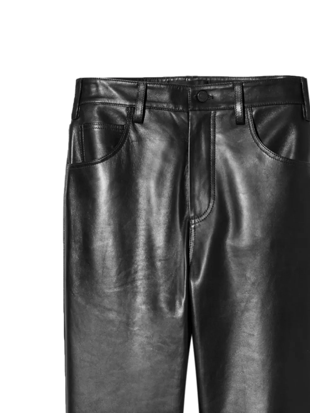 Nili Lotan Joan leather trousers - Zwart