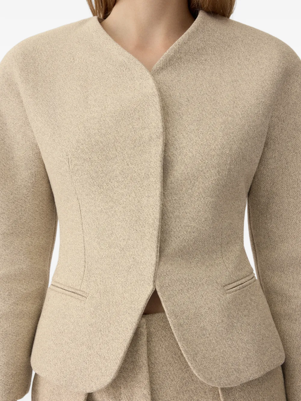 Jacquemus Ovalo jack Beige