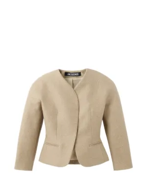 Patou ショートスリーブ ジャケット | ホワイト | FARFETCH JP