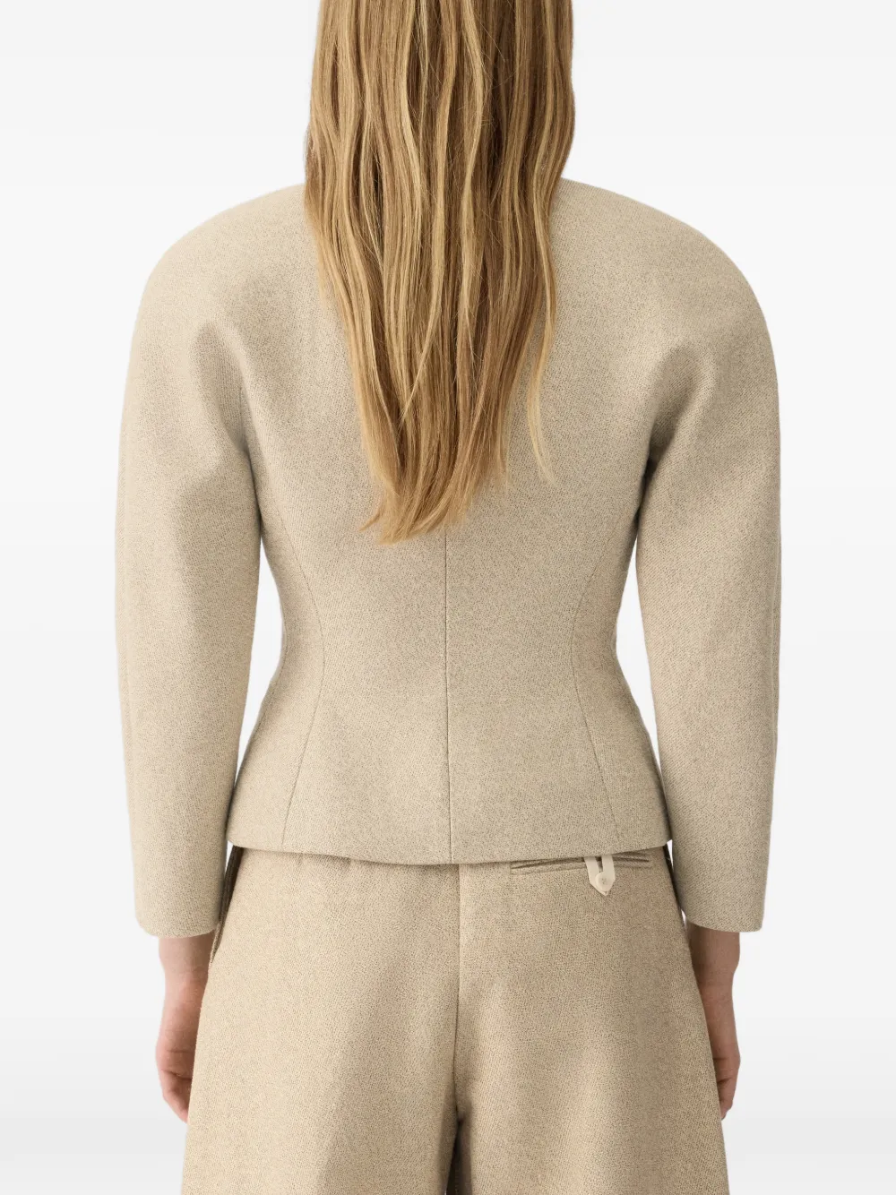 Jacquemus Ovalo jack Beige
