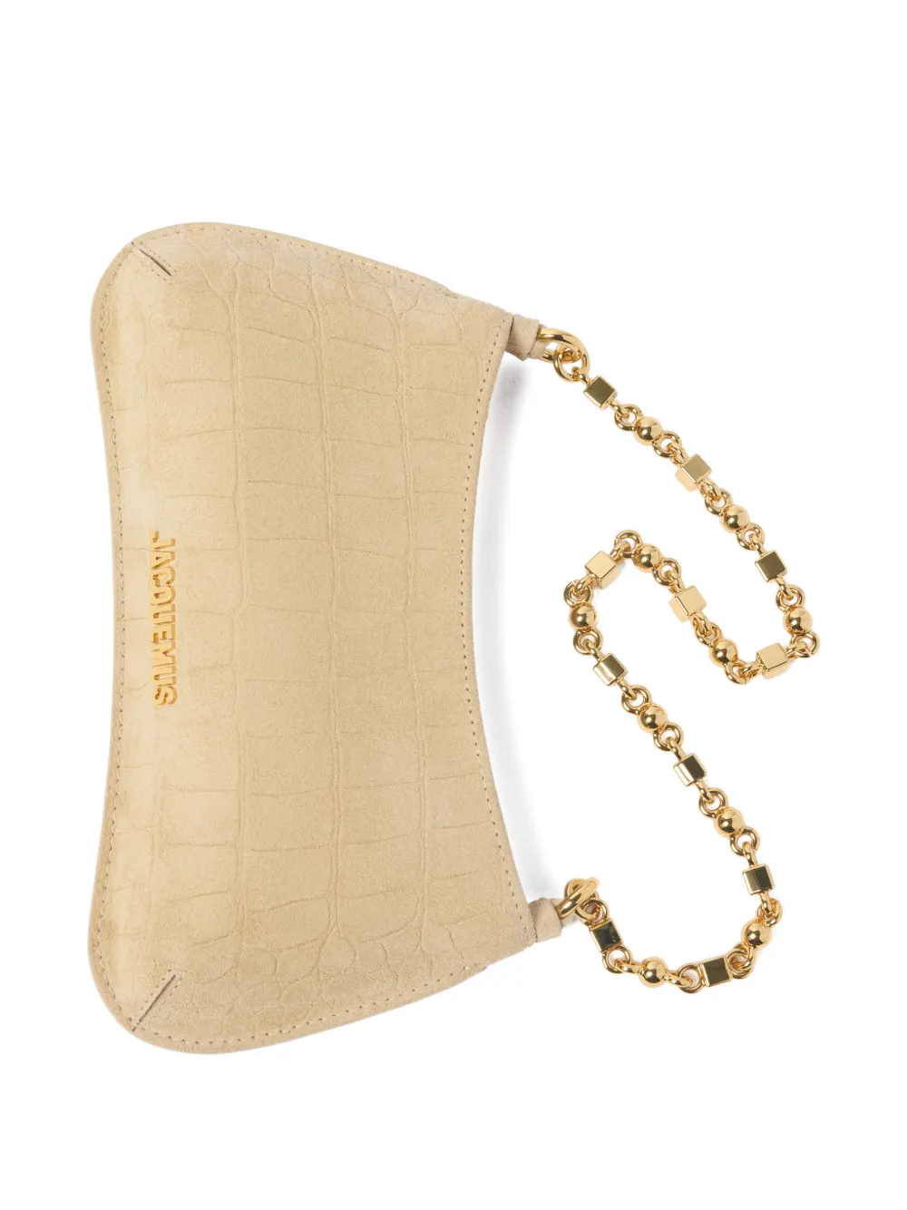 Jacquemus Le Bisou Chaine schoudertas Beige