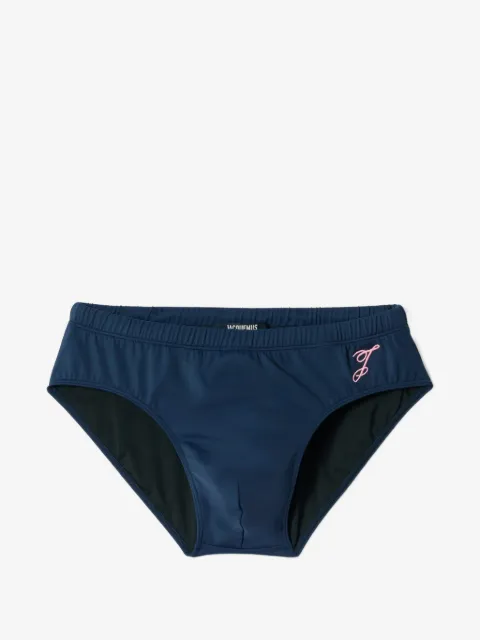 Jacquemus logo-embroidered swimming trunks