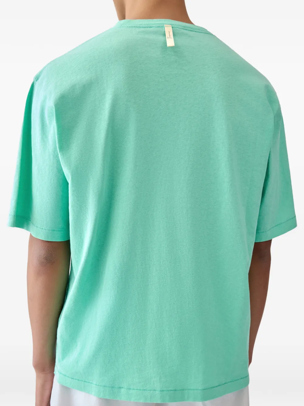 Jacquemus logo-print T-shirt | Green | FARFETCH