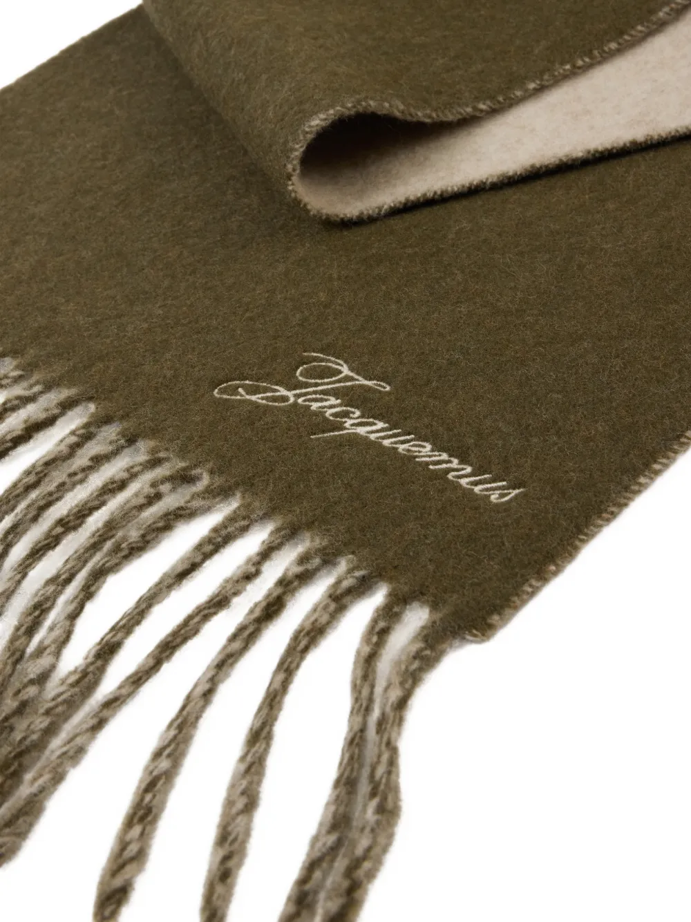 Jacquemus 아틀리에 프린지 스카프 | 남성 | Image 2