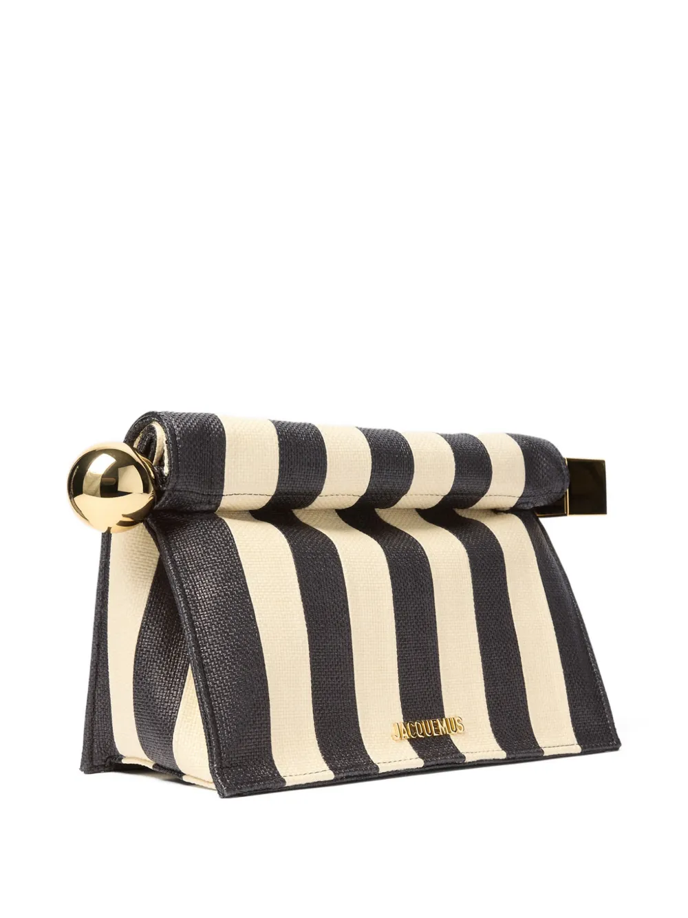 Jacquemus La Rond Carré clutch bag - Beige