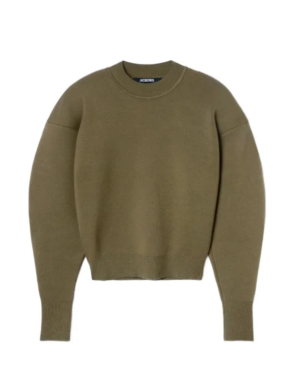 Jacquemus The Piqué Sweater in Green