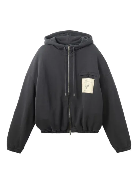 Jacquemus Le Torneo zip-up hoodie
