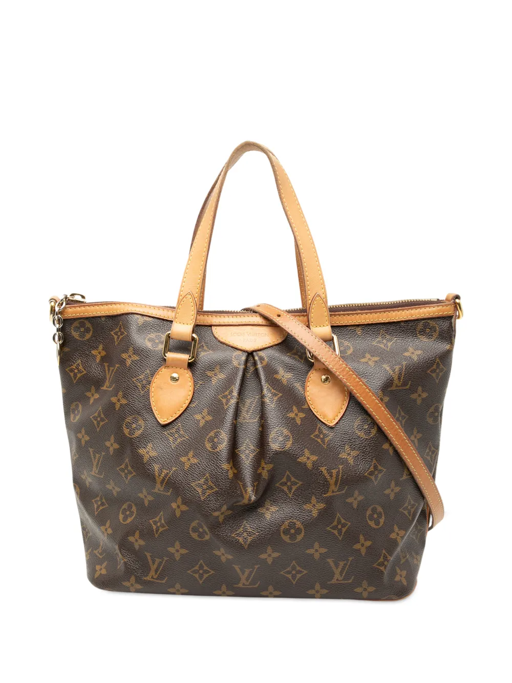 Louis Vuitton Pre-Owned 2013 Monogram Palermo PM satchel - Marrone