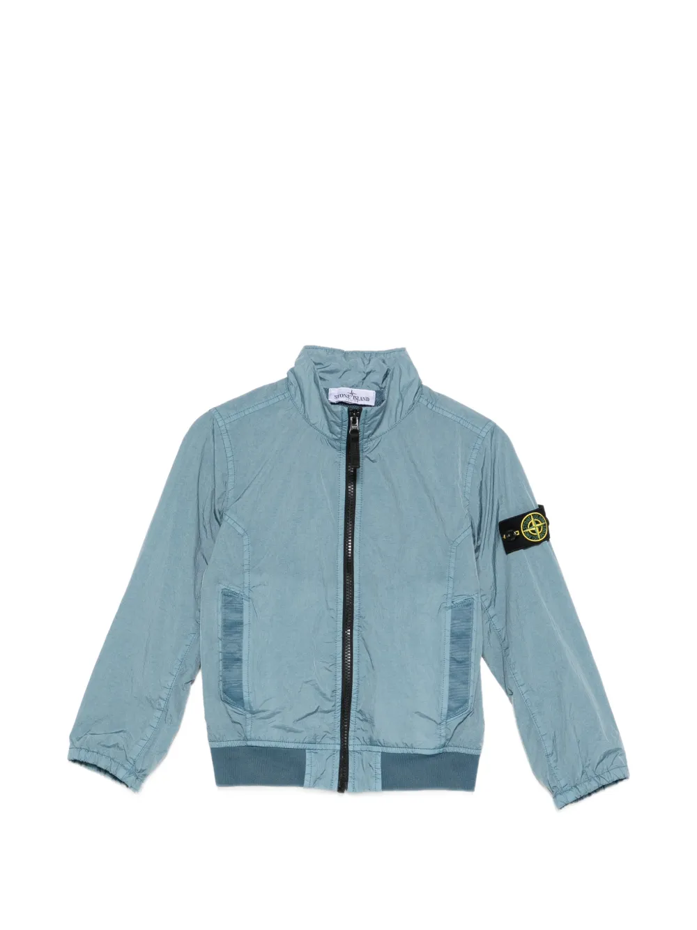 Stone Island Junior Giacca con zip - Blu