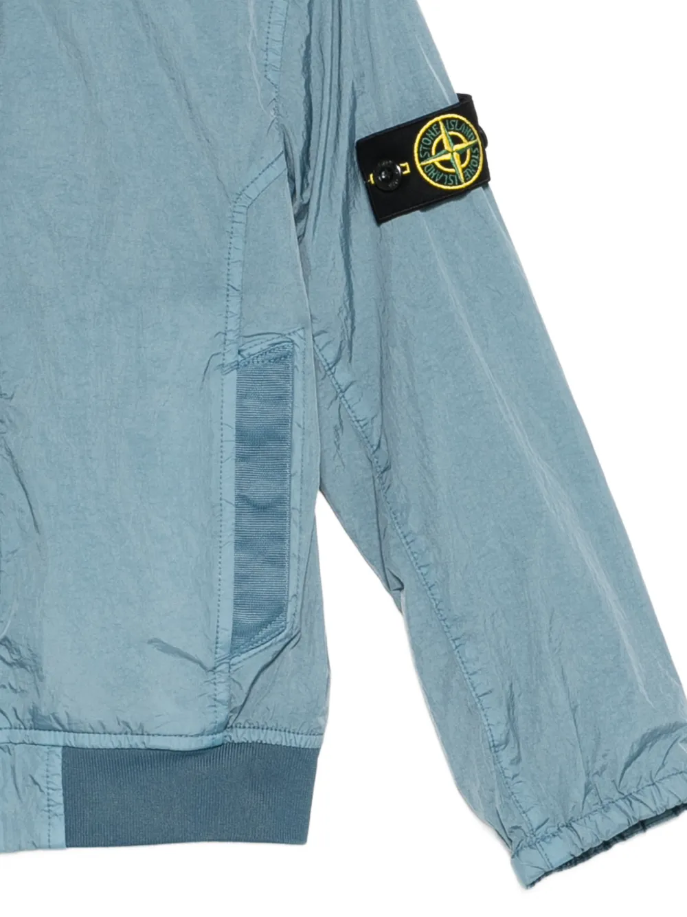 Stone Island Junior Jack met ritssluiting Blauw
