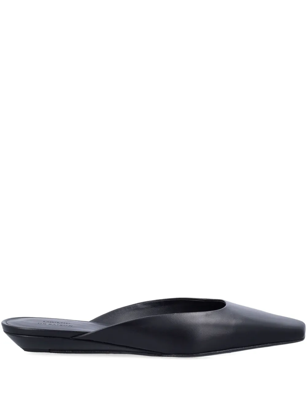 LouLou de Saison Diane mules Zwart