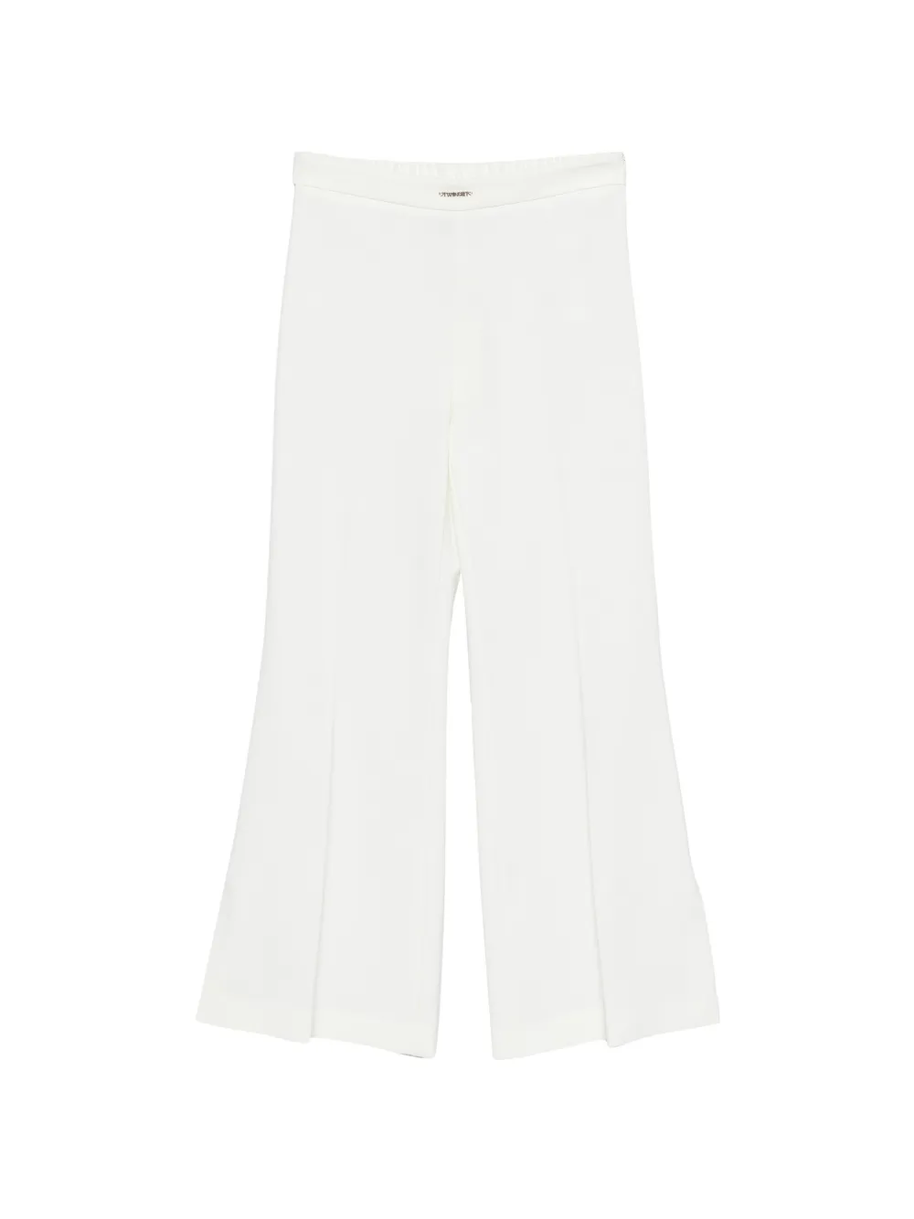 TWINSET Kids flared trousers - Bianco