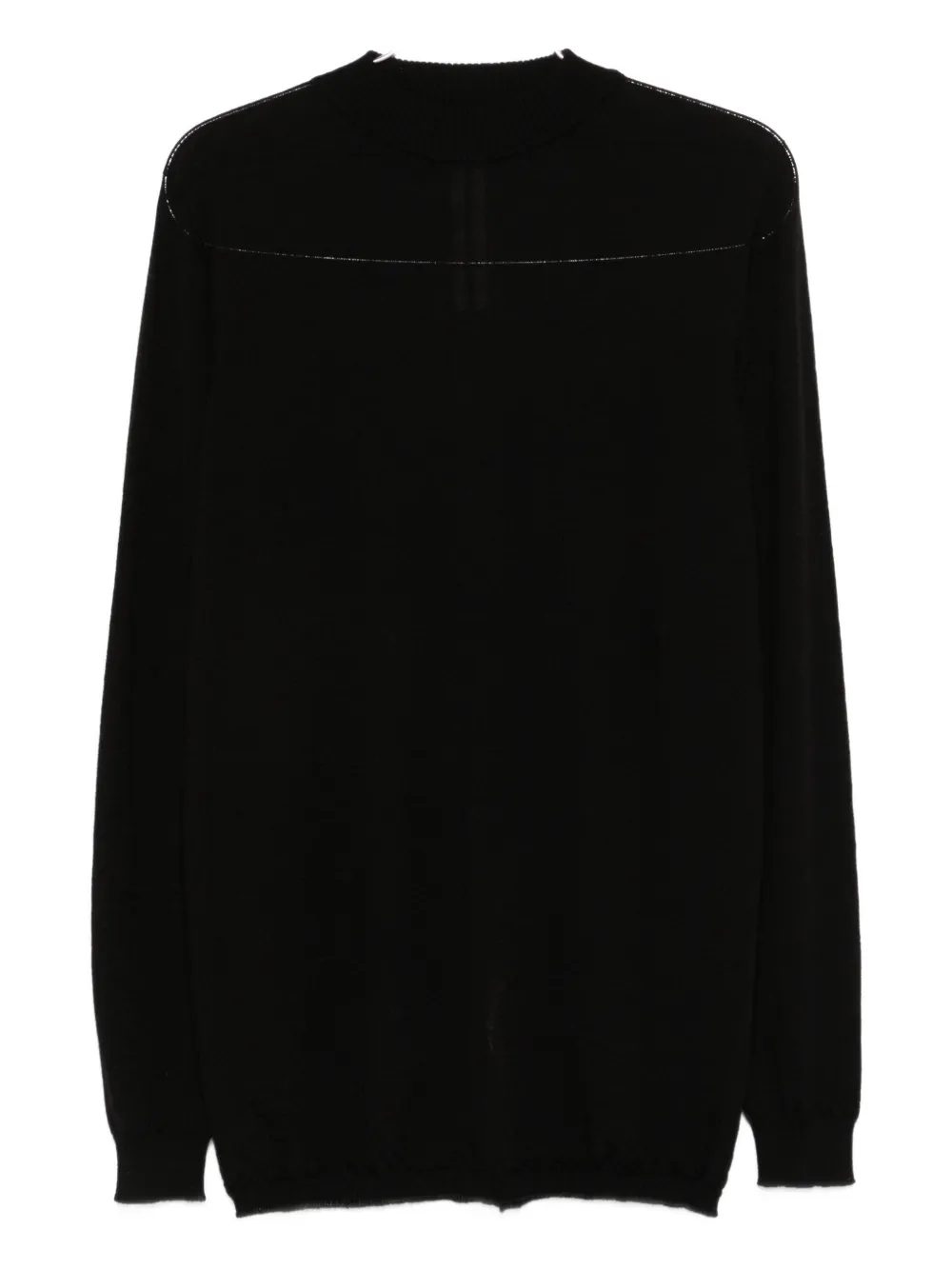 Rick Owens Level Lupetto crew-neck sweater - Nero