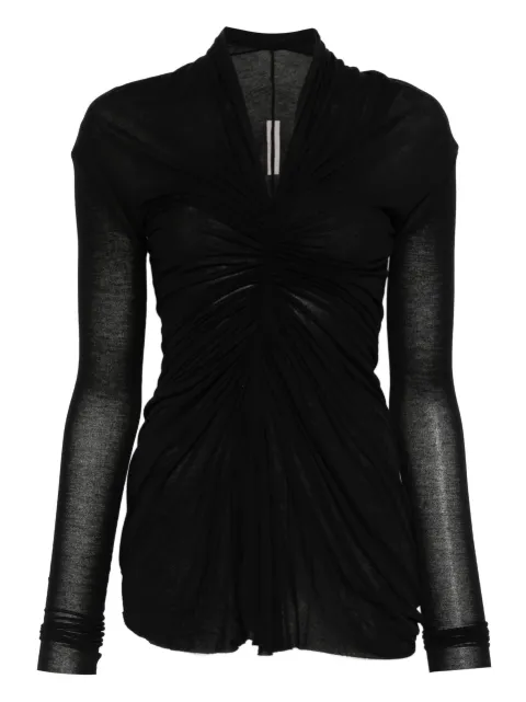 Rick Owens Radiance draped V-neck top