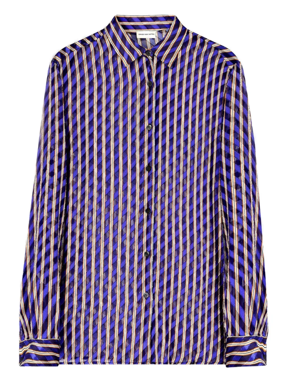 DRIES VAN NOTEN Weites Hemd - Violett