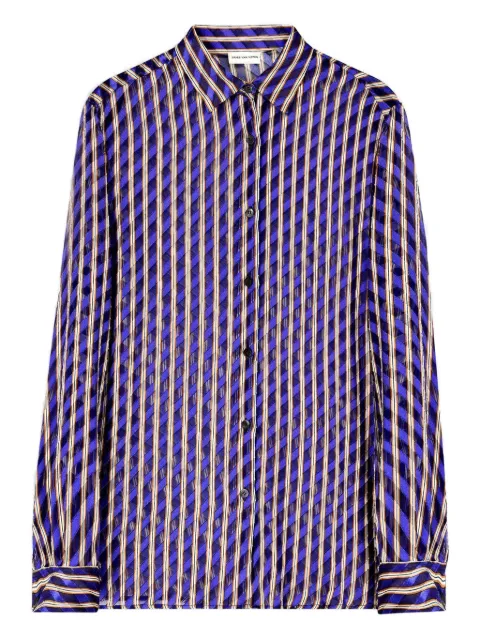 DRIES VAN NOTEN devoré shirt