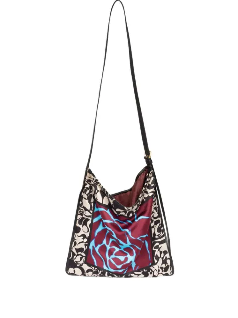 DRIES VAN NOTEN graphic-print shoulder bag
