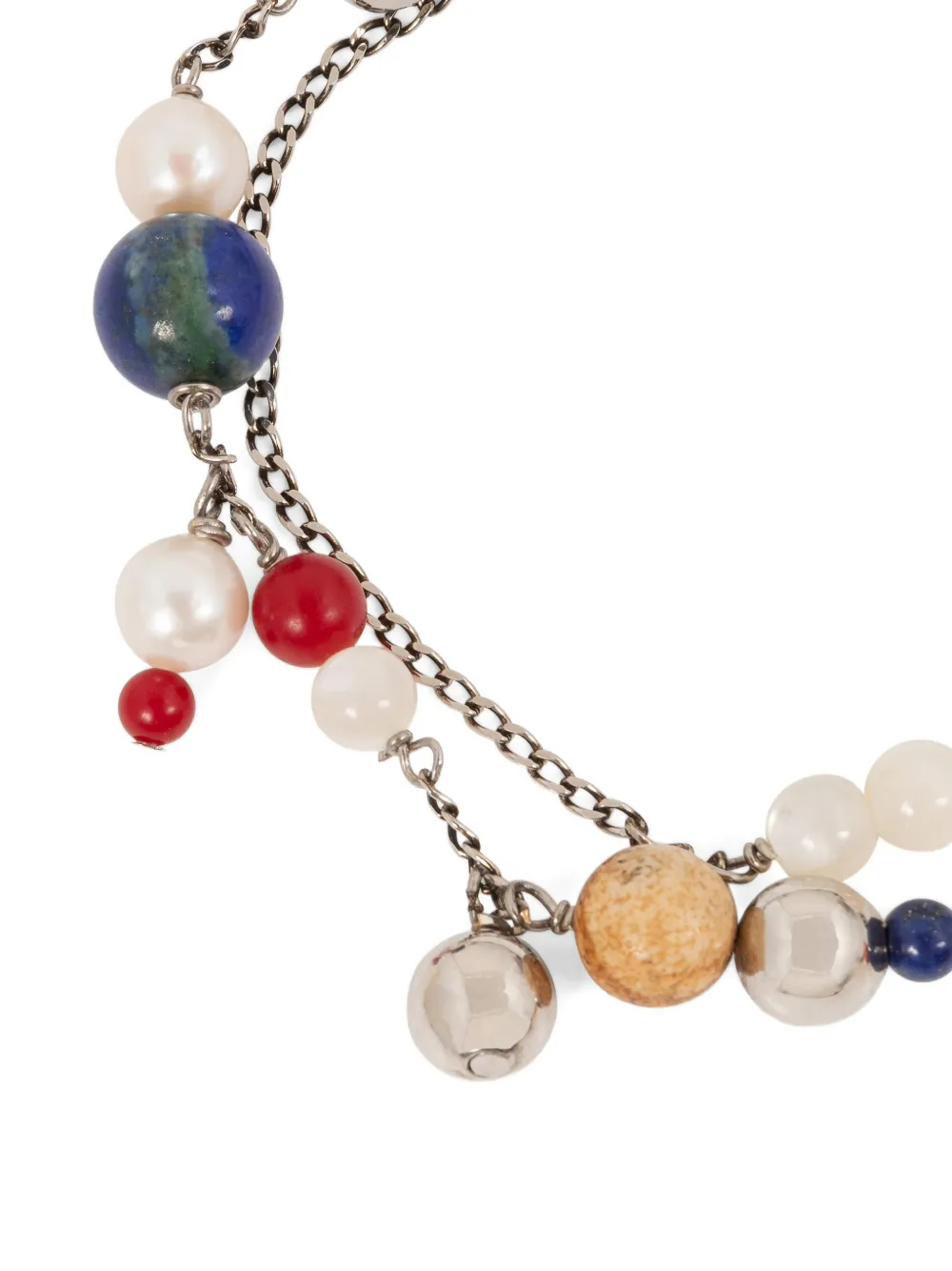  Dries Van Noten Beaded Bracelet - Silver 