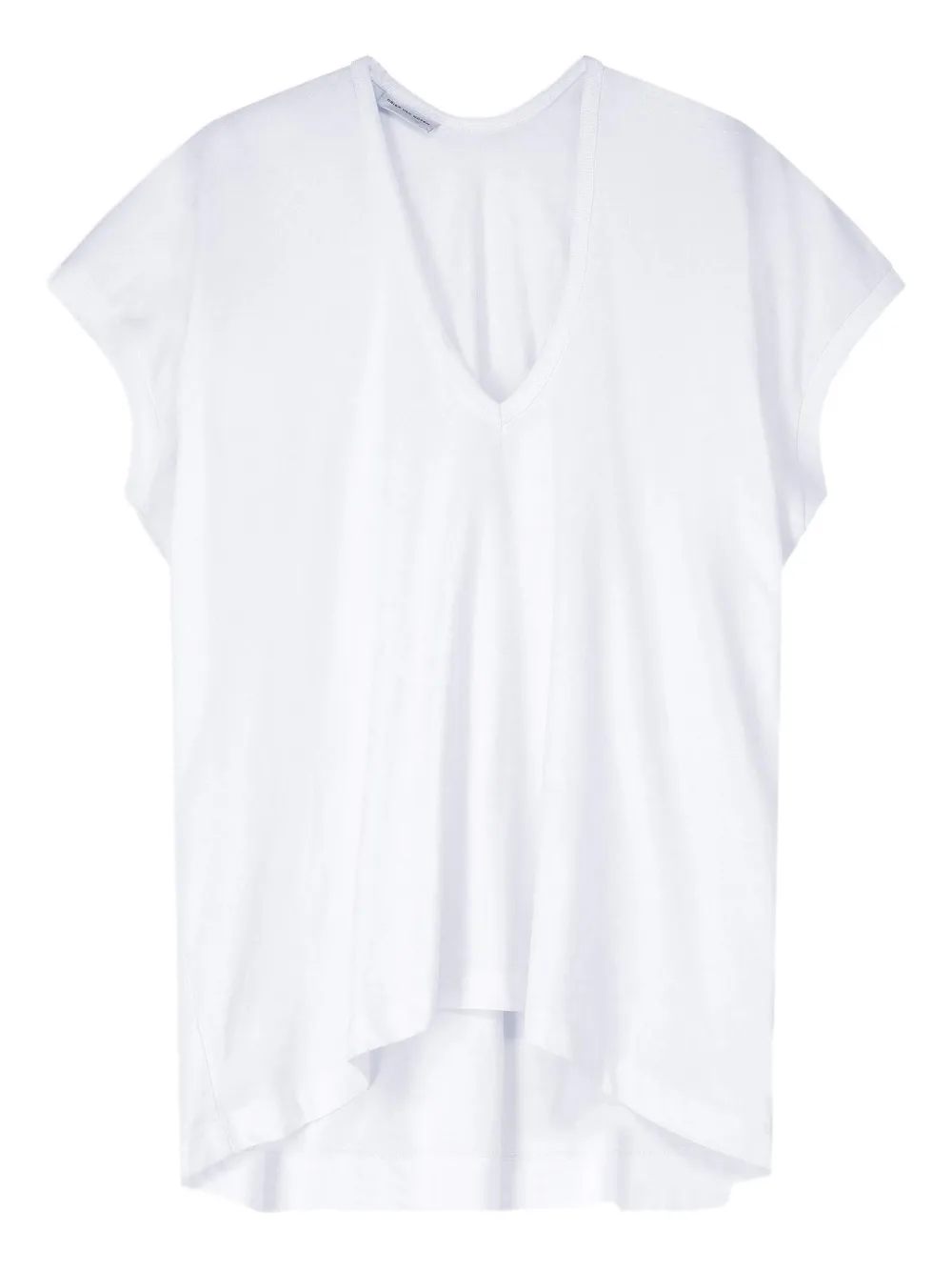 DRIES VAN NOTEN T-shirt con scollo a V - Bianco