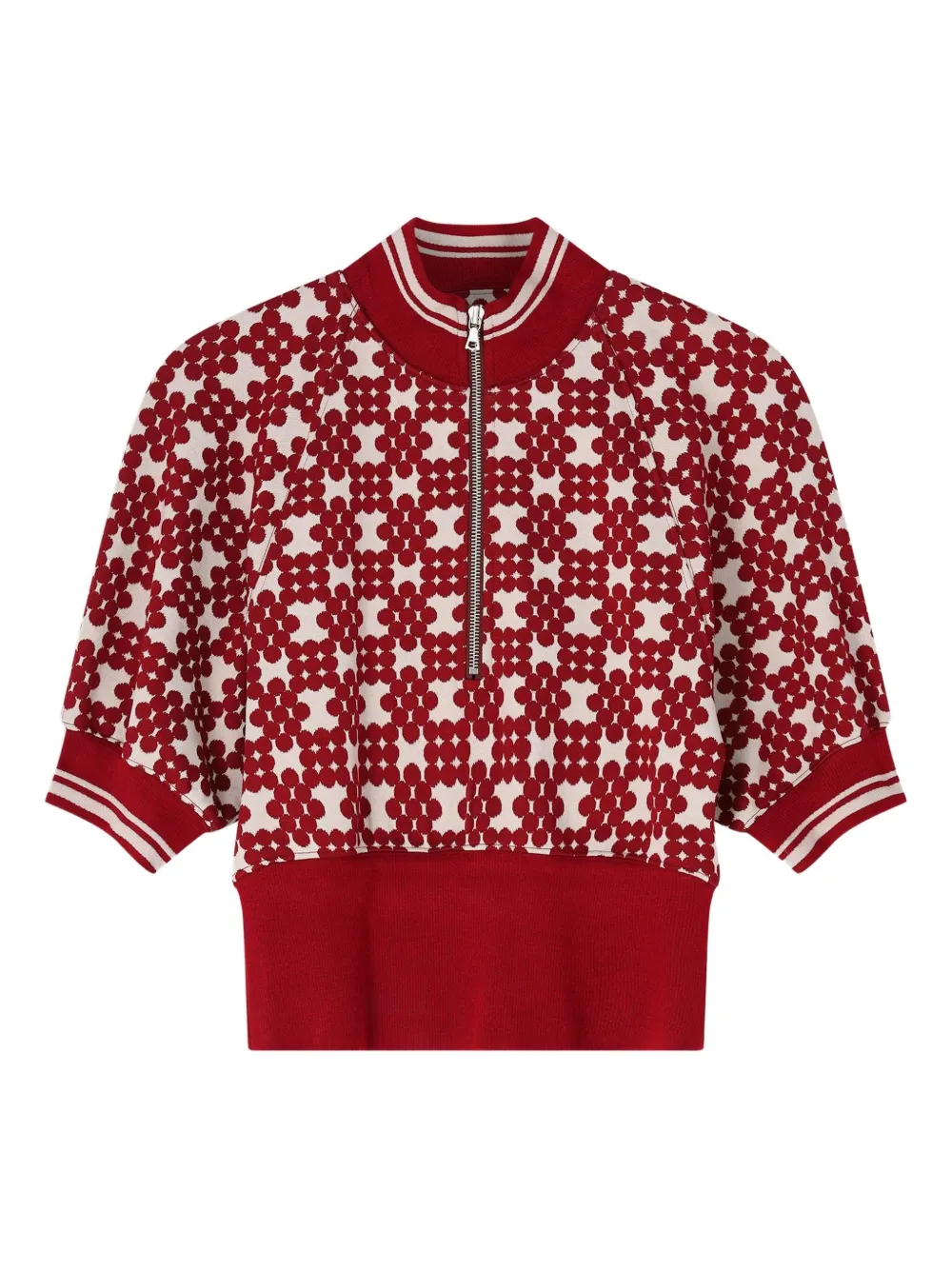 DRIES VAN NOTEN Maglione a coste - Rosso